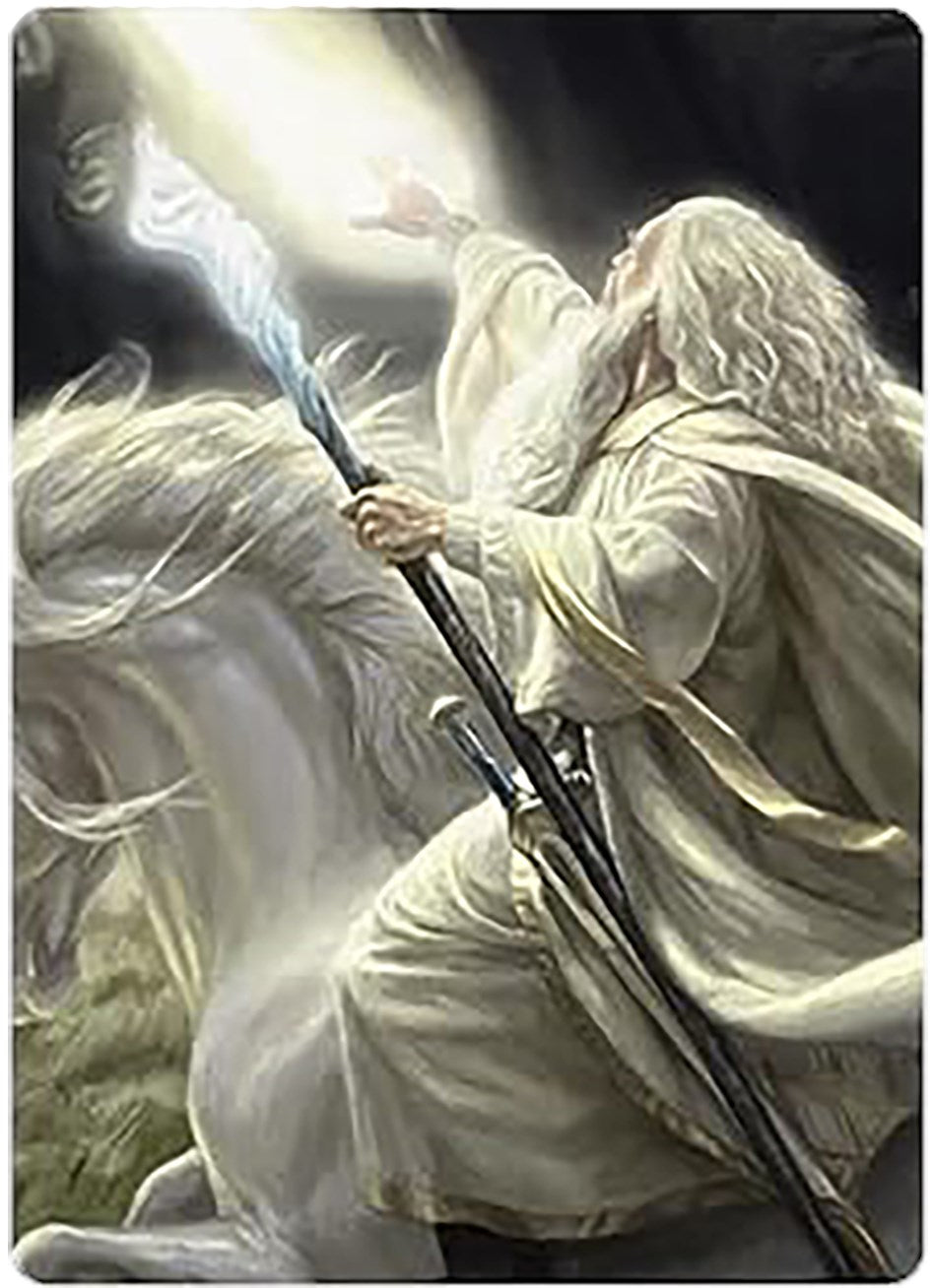 Gandalf of the Secret Fire Art Card [The Lord of the Rings: Tales of Middle-earth Art Series] | Rock City Comics