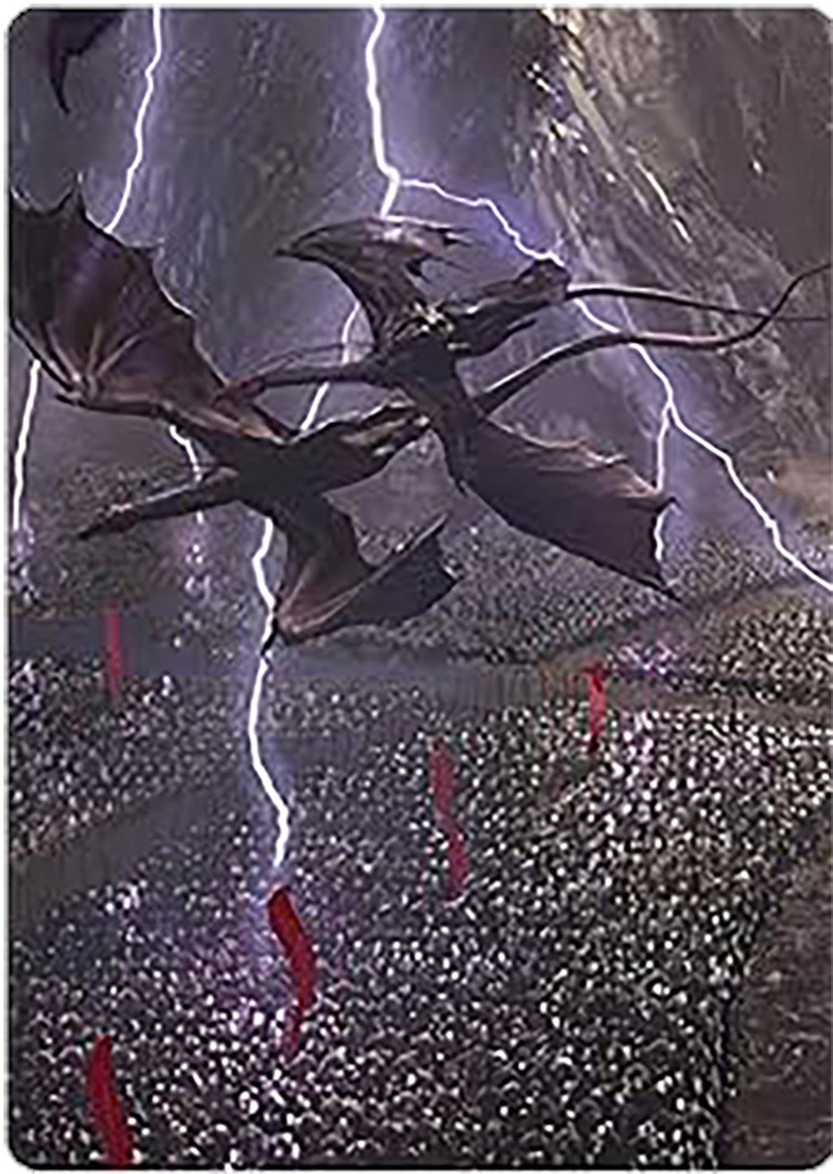 Mordor on the March Art Card [The Lord of the Rings: Tales of Middle-earth Art Series] | Rock City Comics