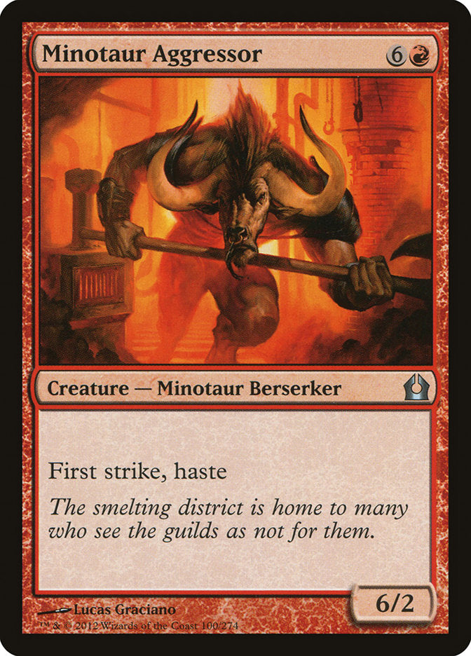 Minotaur Aggressor [Return to Ravnica] | Rock City Comics