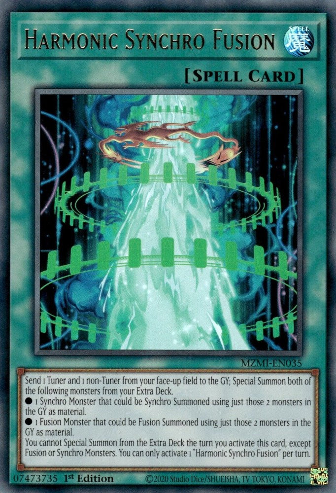 Harmonic Synchro Fusion [MZMI-EN035] Ultra Rare | Rock City Comics