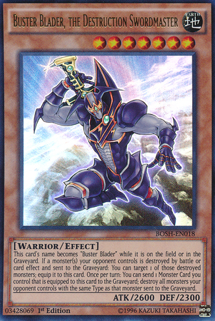 Buster Blader, the Destruction Swordmaster [BOSH-EN018] Ultra Rare | Rock City Comics