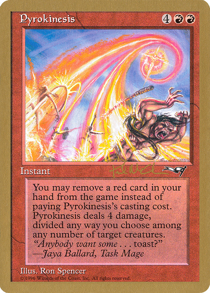 Pyrokinesis (Paul McCabe) [World Championship Decks 1997] | Rock City Comics