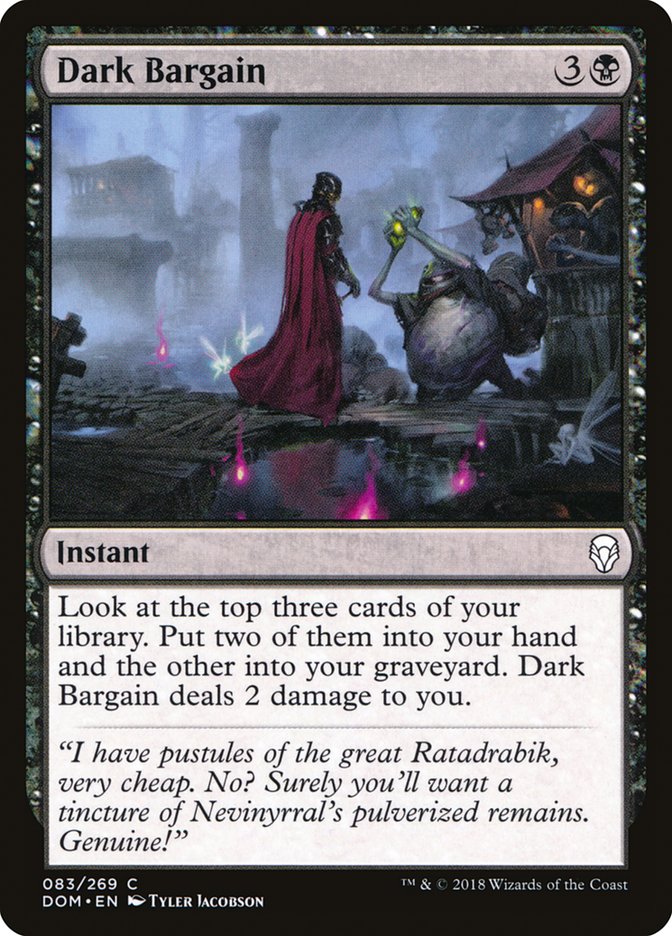 Dark Bargain [Dominaria] | Rock City Comics