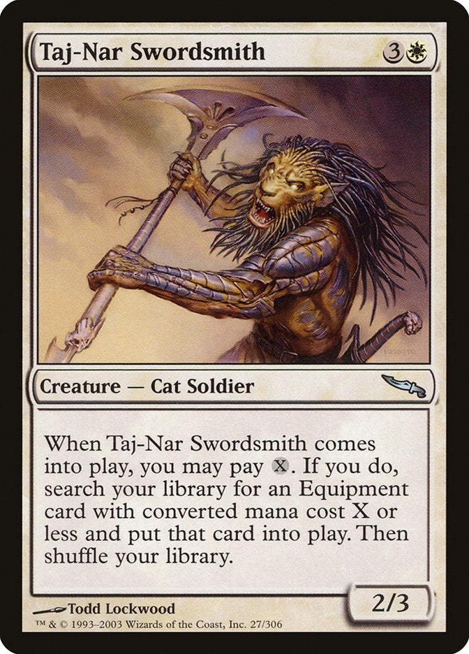 Taj-Nar Swordsmith [Mirrodin] | Rock City Comics