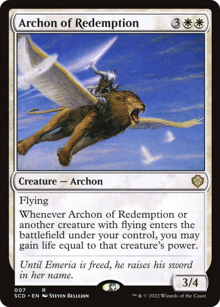 Archon of Redemption [Starter Commander Decks] | Rock City Comics