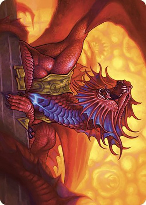 Niv-Mizzet, Guildpact Art Card (44/49) [Murders at Karlov Manor Art Series] | Rock City Comics