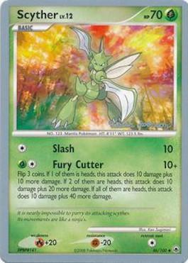 Scyther LV.12 (46/100) (Intimidation - Tristan Robinson) [World Championships 2008] | Rock City Comics