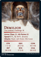 Demilich Art Card [Dungeons & Dragons: Adventures in the Forgotten Realms Art Series] | Rock City Comics