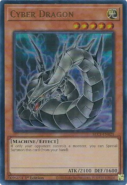 Cyber Dragon (Alternate Art) [BLC1-EN021] Ultra Rare | Rock City Comics