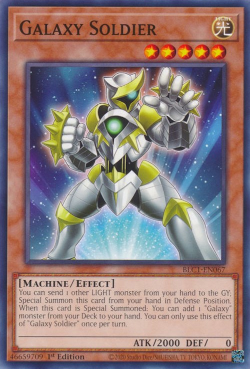 Galaxy Soldier [BLC1-EN067] Common | Rock City Comics