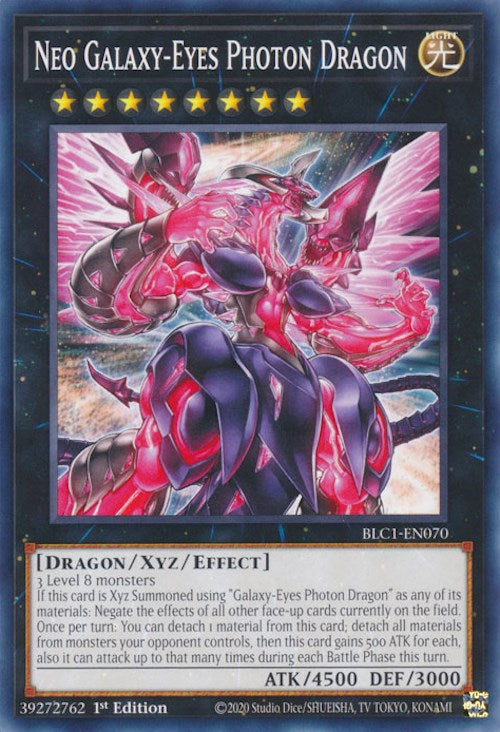 Neo Galaxy-Eyes Photon Dragon [BLC1-EN070] Common | Rock City Comics