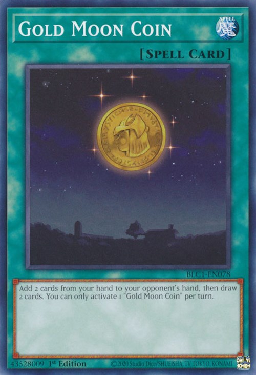 Gold Moon Coin [BLC1-EN078] Common | Rock City Comics