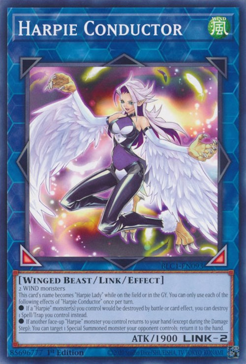 Harpie Conductor [BLC1-EN093] Common | Rock City Comics