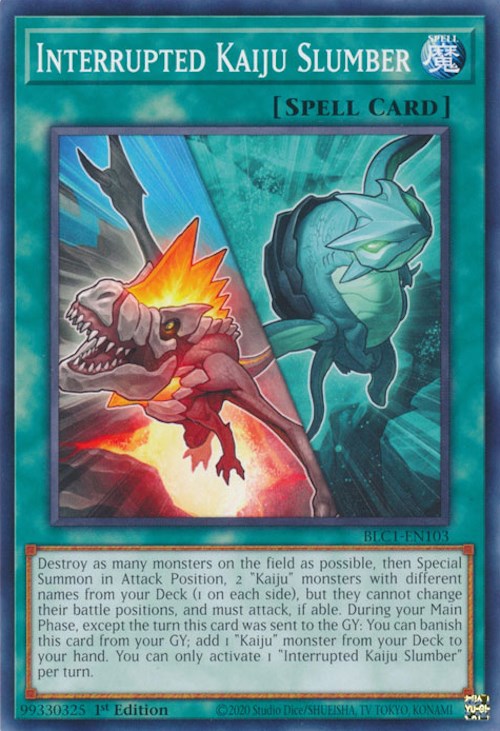 Interrupted Kaiju Slumber [BLC1-EN103] Common | Rock City Comics