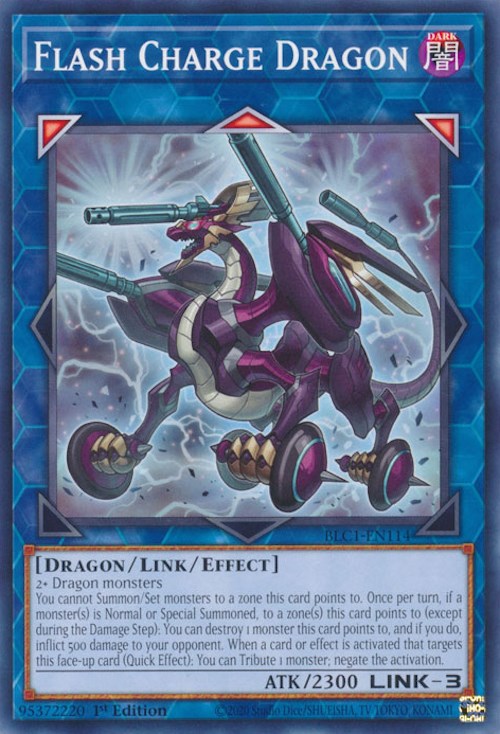 Flash Charge Dragon [BLC1-EN114] Common | Rock City Comics