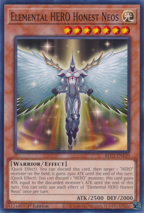 Elemental HERO Honest Neos [BLC1-EN120] Common | Rock City Comics