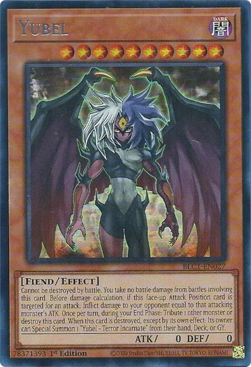 Yubel (Silver) [BLC1-EN027] Ultra Rare | Rock City Comics