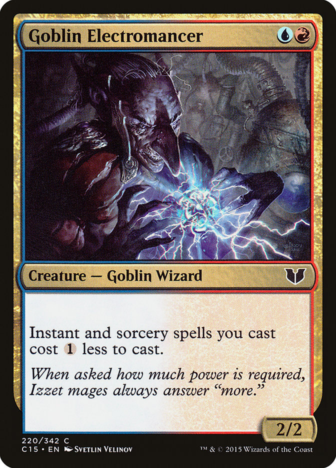 Goblin Electromancer [Commander 2015] | Rock City Comics