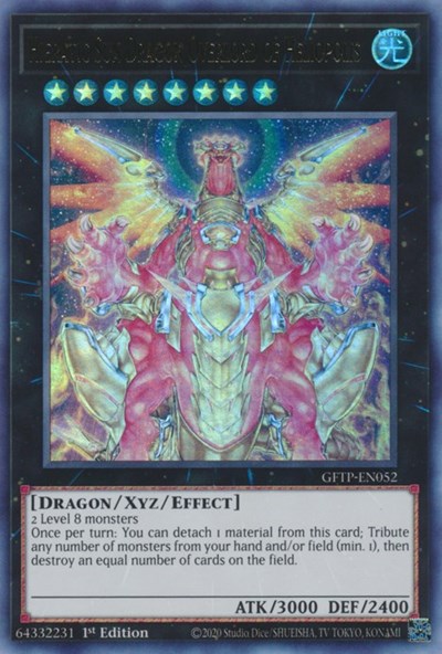 Hieratic Sun Dragon Overlord of Heliopolis [GFTP-EN052] Ultra Rare | Rock City Comics