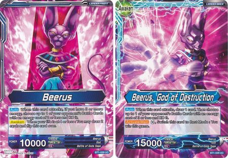 Beerus // Beerus, God of Destruction [BT1-029] | Rock City Comics