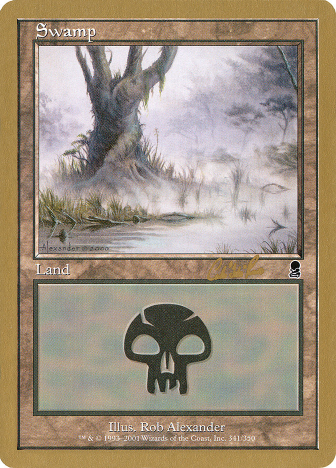 Swamp (cr341) (Carlos Romao) [World Championship Decks 2002] | Rock City Comics