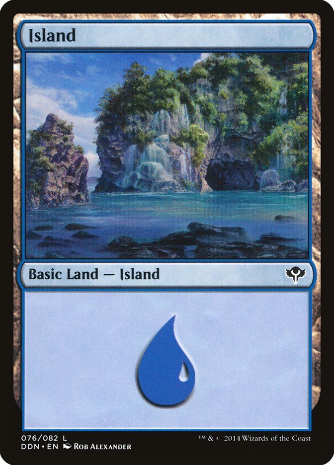 Island (76) [Duel Decks: Speed vs. Cunning] | Rock City Comics