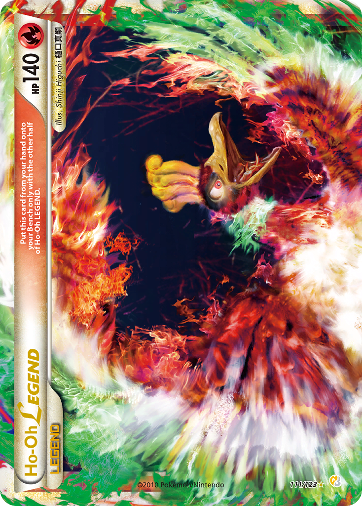 Ho-Oh LEGEND (111/123) [HeartGold & SoulSilver: Base Set] | Rock City Comics