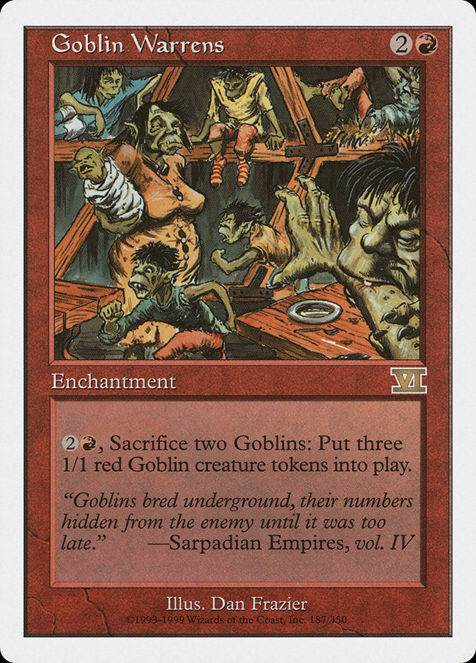 Goblin Warrens [Classic Sixth Edition] | Rock City Comics