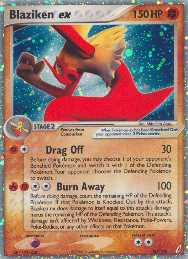 Blaziken ex (90/100) [EX: Crystal Guardians] | Rock City Comics