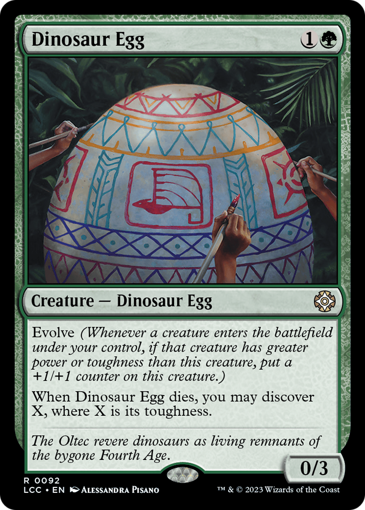 Dinosaur Egg [The Lost Caverns of Ixalan Commander] | Rock City Comics