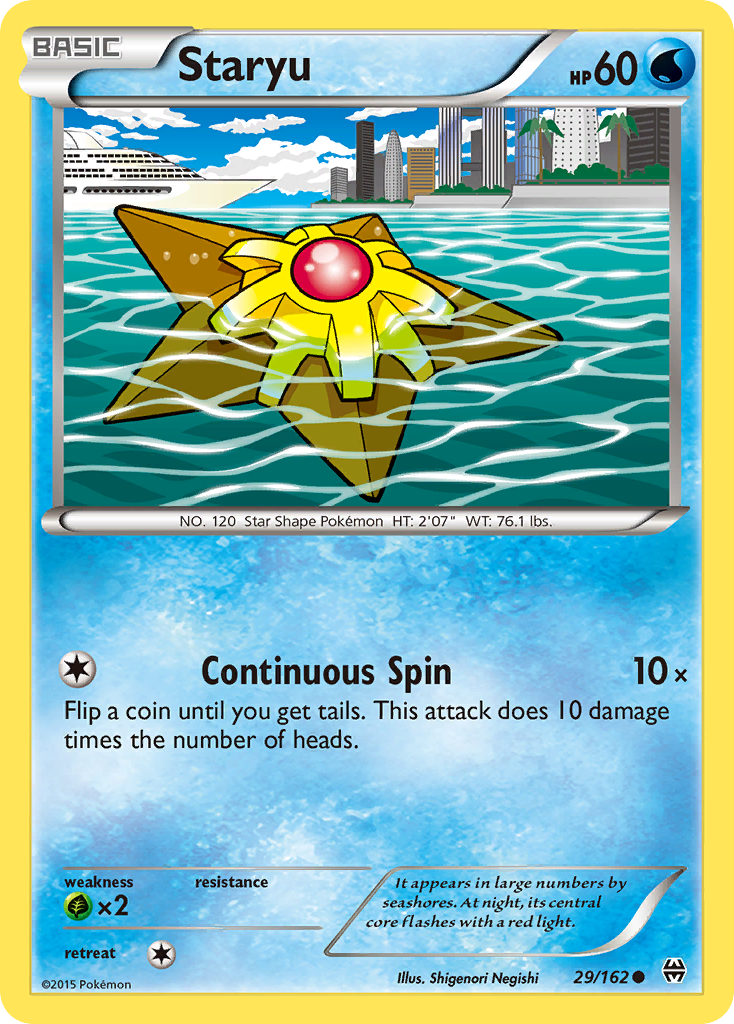 Staryu (29/162) [XY: BREAKthrough] | Rock City Comics