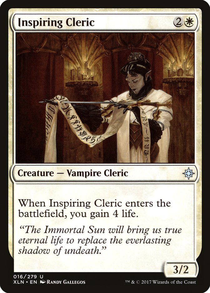 Inspiring Cleric [Ixalan] | Rock City Comics