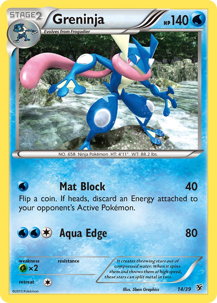 Greninja (14/39) [XY: Kalos Starter Set] | Rock City Comics