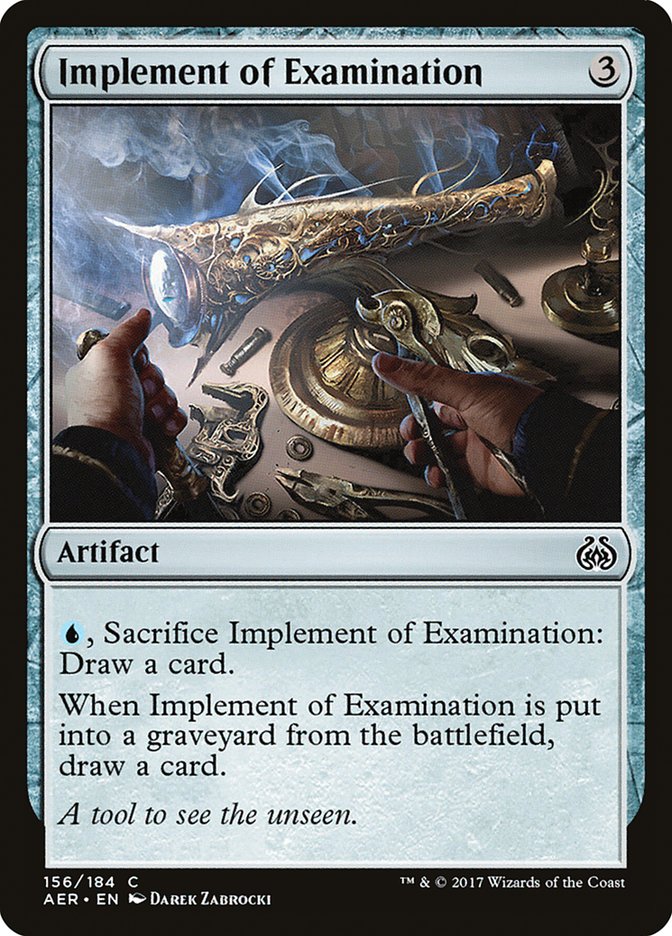 Implement of Examination [Aether Revolt] | Rock City Comics