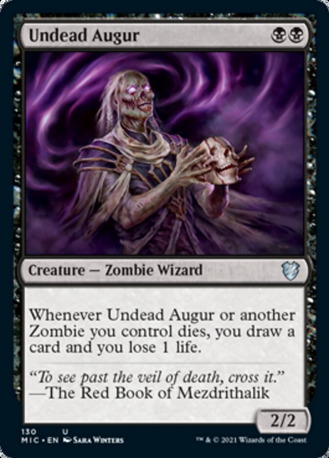 Undead Augur [Innistrad: Midnight Hunt Commander] | Rock City Comics