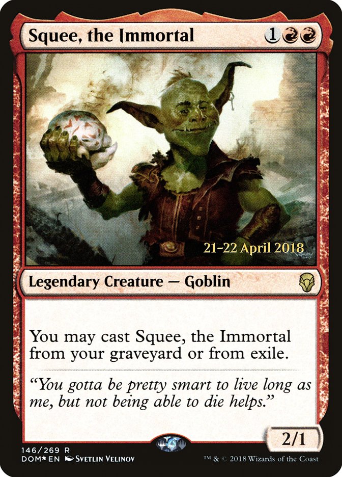 Squee, the Immortal  [Dominaria Prerelease Promos] | Rock City Comics