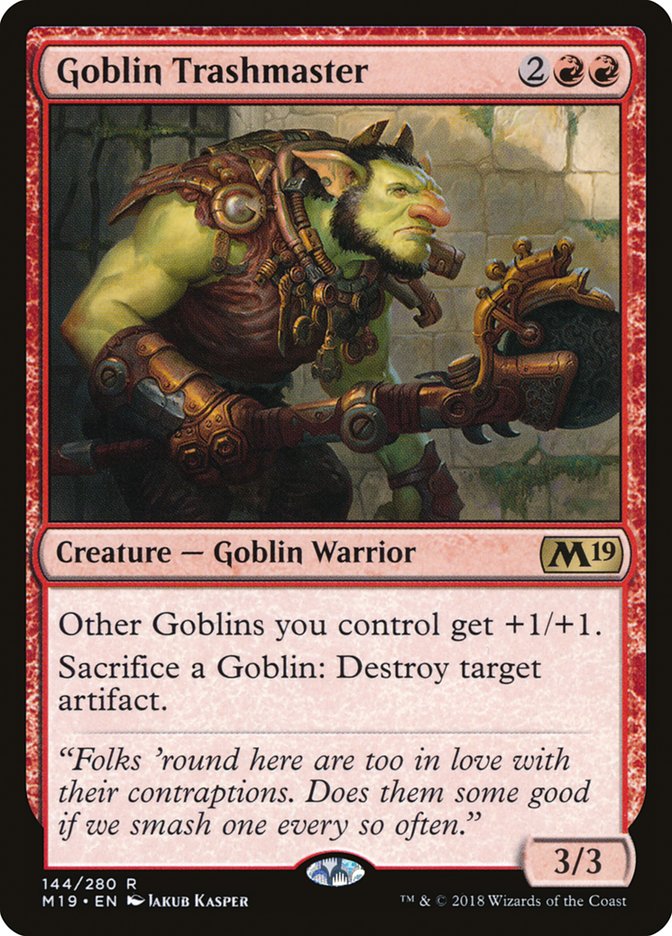 Goblin Trashmaster [Core Set 2019] | Rock City Comics