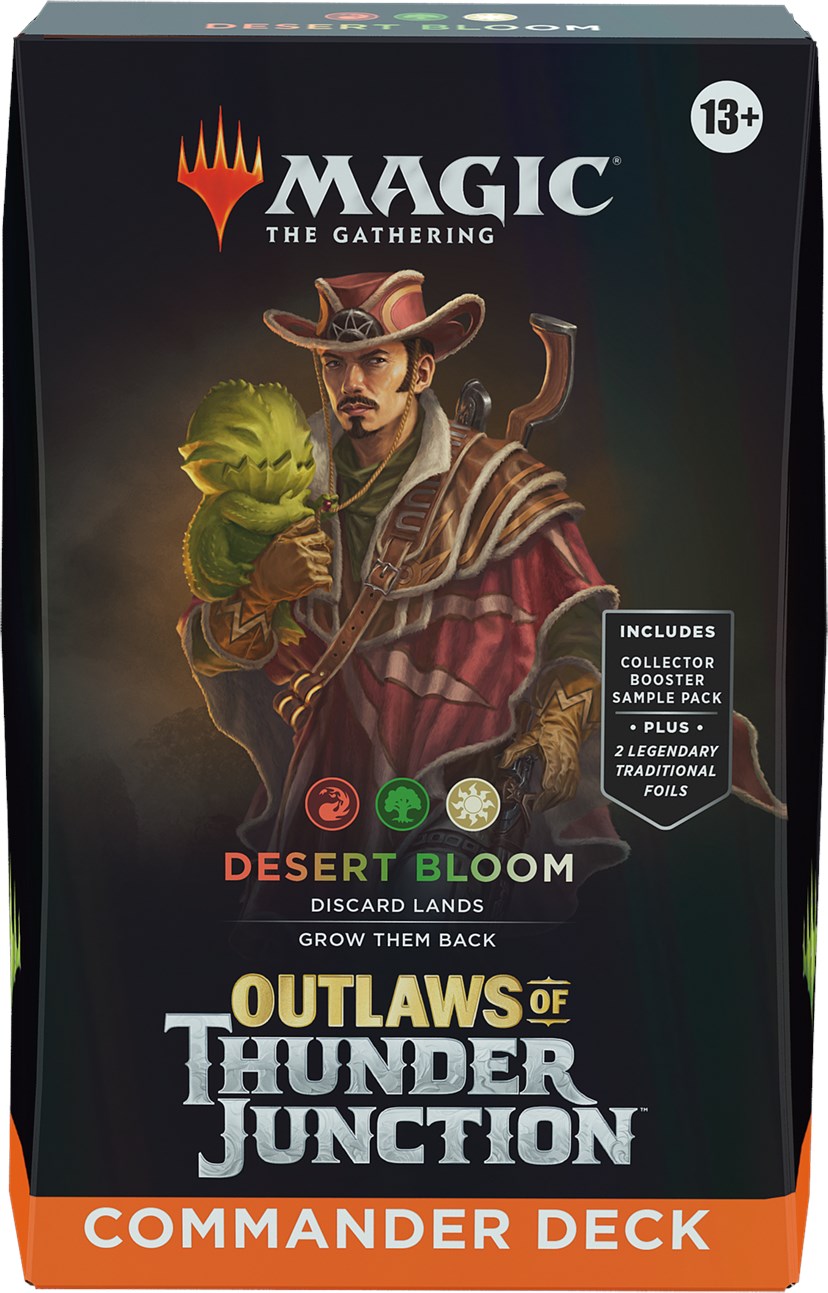 Outlaws of Thunder Junction - Commander Deck (Desert Bloom) | Rock City Comics