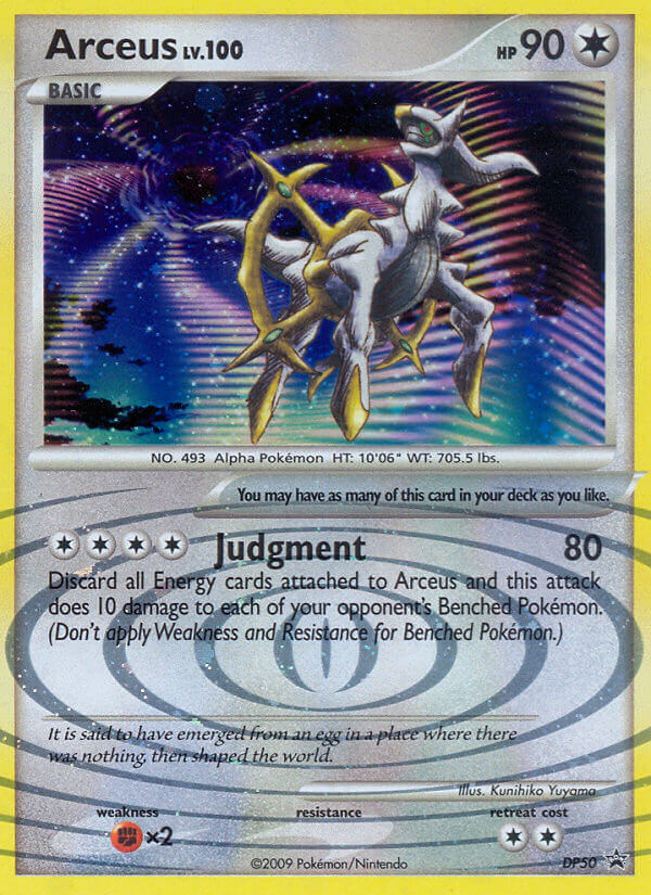 Arceus (DP50) [Diamond & Pearl: Black Star Promos] | Rock City Comics