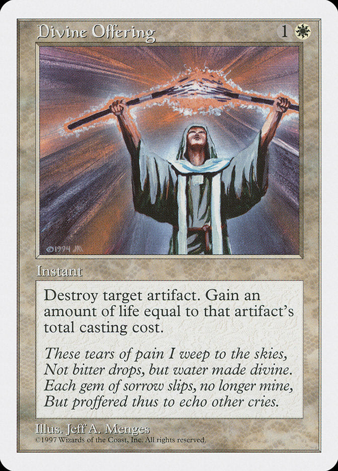 Divine Offering [Fifth Edition] | Rock City Comics