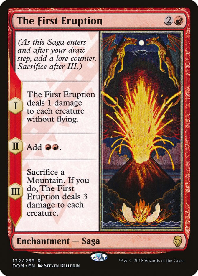 The First Eruption [Dominaria] | Rock City Comics