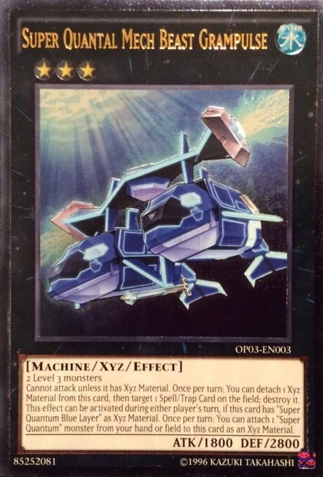 Super Quantal Mech Beast Grampulse [OP03-EN003] Ultimate Rare | Rock City Comics