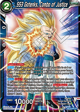 SS3 Gotenks, Combo of Justice (BT14-047) [Cross Spirits] | Rock City Comics