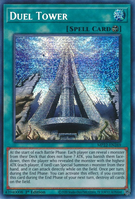 Duel Tower [MP22-EN269] Prismatic Secret Rare | Rock City Comics