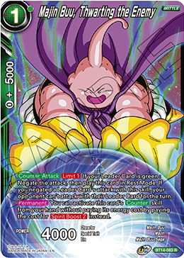 Majin Buu, Thwarting the Enemy (BT14-083) [Cross Spirits] | Rock City Comics