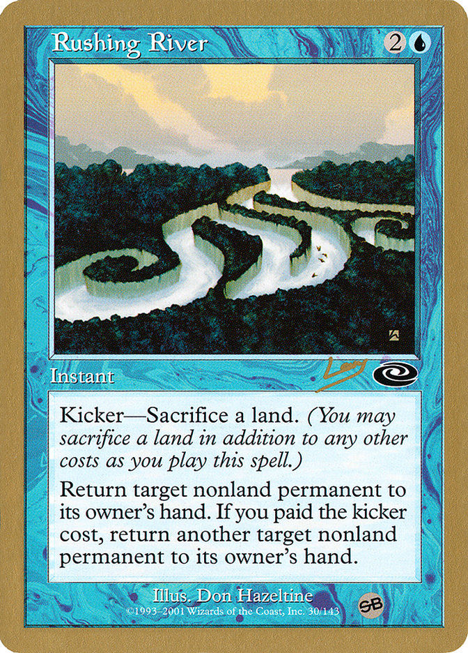 Rushing River (Raphael Levy) (SB) [World Championship Decks 2002] | Rock City Comics