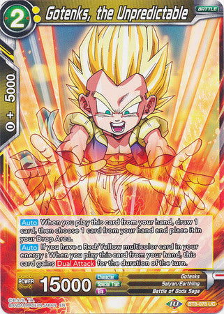 Gotenks, the Unpredictable [BT8-078] | Rock City Comics