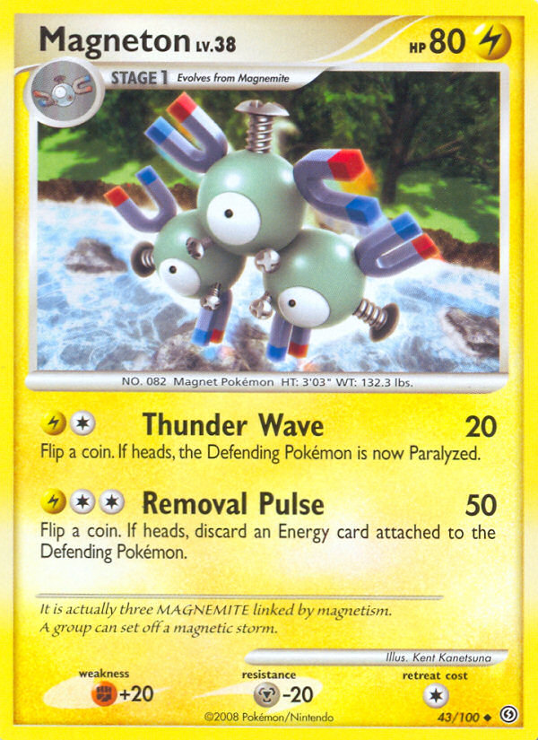 Magneton (43/100) [Diamond & Pearl: Stormfront] | Rock City Comics