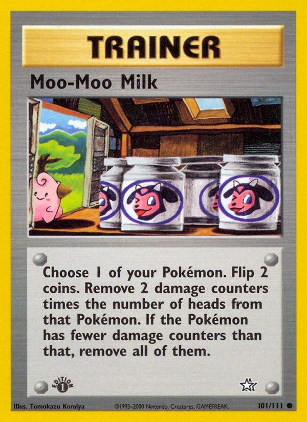 Moo-Moo Milk (101/111) [Neo Genesis 1st Edition] | Rock City Comics