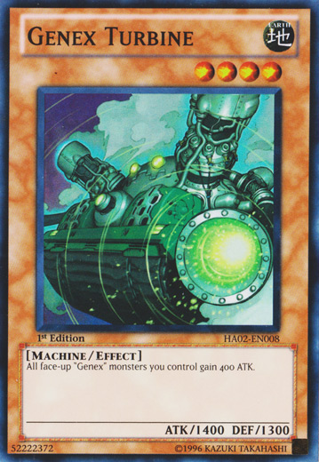 Genex Turbine [HA02-EN008] Super Rare | Rock City Comics